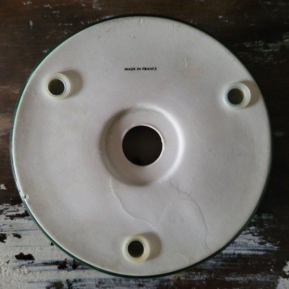 Vtg J&B Rare Scotch Whisky Large Table Ashtray, Green Ashtray France, Bar Decor - Picture 6 of 6